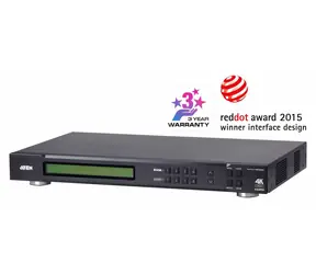 Aten HDMI Matrix Switch / Matrixový přepínač / 4096×2160 px / 1U / kovové tělo