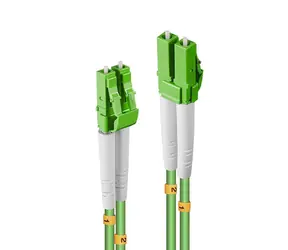 Lindy LWL patch kabel zelená / Optický síťový kabel / LC/LC / OM5 / 50/125 µm / 2 m