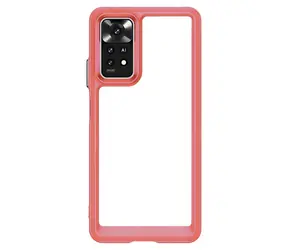 Hurtel Outer Space silikonový kryt pro Xiaomi POCO M4 Pro 5G červený / Kryt / Silikonový