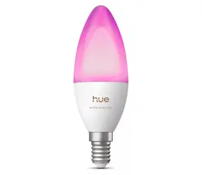 Philips Hue E14 3,7W RGBW / Chytrá LED žárovka / B39 / Bluetooth/Zigbee