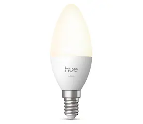 Philips Hue LED žárovka E14 3,7W teplá bílá / chytrá LED žárovka / svíčka / 2700 K / stmívatelná