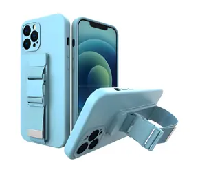 Hurtel Rope Case modrá / Kryt / Samsung Galaxy S20+ / se šňůrkou