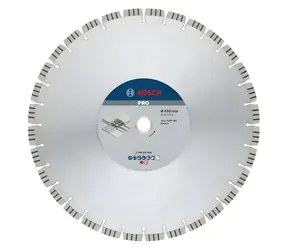 BOSCH PRO Concrete / Diamantový řezný kotouč na beton / 450 mm / otvor 25,4 mm / šířka 3,6 mm