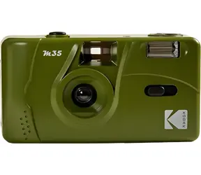 Kodak M35 zelená (DA00254) / Fotoaparát na film / 31mm objektiv / 35mm film / blesk