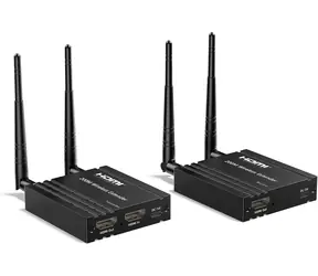 PremiumCord HDMI Wireless extender 200 m černá / Extender / Full HD 1080p / 2,4G/5G