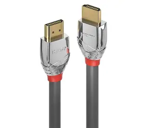 Lindy Cromo Line šedá / HDMI kabel / High Speed / 4K 4096x2160 60Hz / 10 m