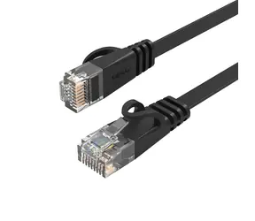 Orico PUG-C6B 0,5 m černá / Patch kabel / Cat6 UTP / RJ45 / plochý / 1000 Mbps