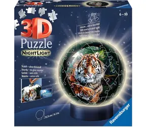 RAVENSBURGER 3D Puzzle-Ball Tygr / 72 dílků