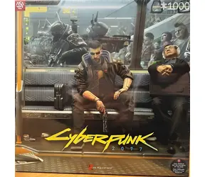 GOOD LOOT Puzzle Cyberpunk 2077: Metro / 1000 dílků / 68 × 48 cm