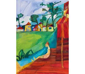 HEYE Puzzle Daily Life: U řeky / 1000 dílků / 50 × 70 cm