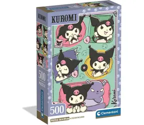 CLEMENTONI Puzzle Kuromi / 500 dílků / pro dospělé