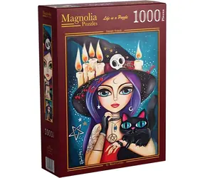 MAGNOLIA Puzzle Sladká čarodějnice / 1000 dílků / 48 × 68 cm