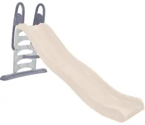 MOCHTOYS Skluzavka 198cm béžová / UV filtr / protiskluzové schůdky / 198 × 110 × 84 cm
