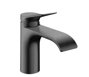 Hansgrohe Vivenis 80 kartáčovaný černý chrom / Umyvadlová baterie / CoolStart / EcoSmart / bez výpusti