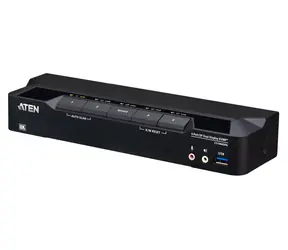 ATEN 4-Port USB 3.0 8K DisplayPort / KVM switch / DisplayPort / 8K UHD / USB 3.0