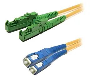 XtendLan FO patch E2000/APC-SC 2m / Optický patch kabel / duplex / 9/125 / G.652d / LS0H