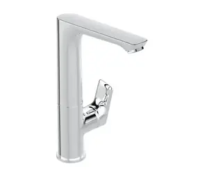 Ideal Standard Umyvadlová baterie Slim chrom / Umyvadlová baterie / otočný výtok / keramická kartuše / EasyFix