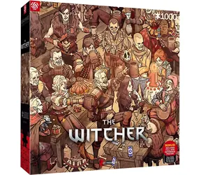 GOOD LOOT Puzzle The Witcher: Birthday / 1000 dílků / 68 × 48 cm