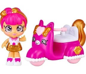 TM TOYS Panenka Kindi Kids Minis Lippy Lulu / se skútrem / od 3 let