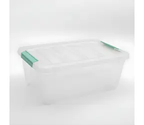 Doloni Úložný box 12 l čirý / Úložný box / plast / 42 x 28 x 15 cm