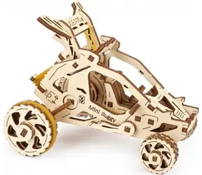 UGEARS 3D dřevěné puzzle Mini Bugina / od 14 let / 80 dílků / Obtížnost: nízká