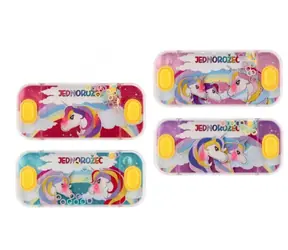 TEDDIES Vodní hra Jednorožec II / Kroužky na stožárky / ovládání tlačítky / pro holky