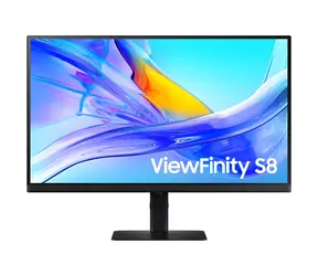 27" Samsung ViewFinity S8 LS27H802EFAXEN černá / Monitor / IPS / 5K / 60Hz / 5ms / HDMI+DP+USB-C