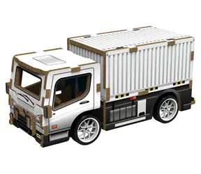 2KIDS TOYS 3D dřevěná skládačka Nákladní auto / Na natažení / 6+ let