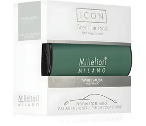 Millefiori White Musk / Vůně do auta / klip do ventilace / výdrž až 3 měsíce