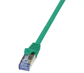 LogiLink CAT6a zelená / Patch kabel / S/FTP / RJ-45 / 2 m