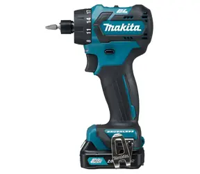 Makita Aku vrtací šroubovák 12V 2x 2,0 Ah / Aku vrtací šroubovák / nabíječka, kufr / moment 35 Nm