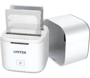 Unitek Klonovací dokovací stanice pro 2,5" SATA disk / Dokovací stanice / USB 3.0 / UASP / 5 Gbps