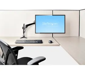 StarTech Stolní rameno pro monitor černá / Rameno pro monitor / 32-49" / nosnost 8 kg / rotace 360°