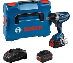 Bosch GDS 18V-1050 H Professional modrá-černá - 2x ProCORE18V 5.5Ah / Aku rázový utahovák / 3/4" / 1050 Nm / L-BOXX