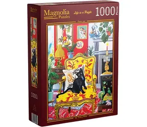 MAGNOLIA Puzzle Kočičí tlapky / 1000 dílků / 48 x 68 cm