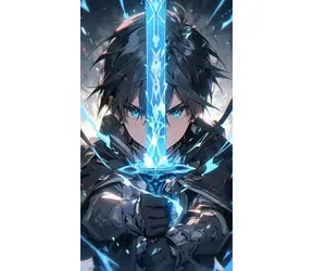 NORIMPEX Diamantové malování Kirito / 30x40 cm