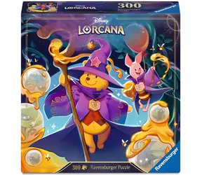 RAVENSBURGER Puzzle Disney Lorcana: Medvídek Pú a Prasátko / 300 dílků