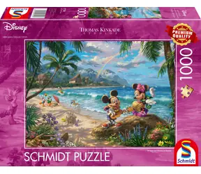 SCHMIDT Puzzle Minnie a Mickey na Havaji / 1000 dílků / od 12 let