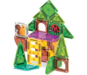 MAGNA-TILES Magnetická stavebnice microMAGS Stromový dům / Cestovní sada / 24 dílků