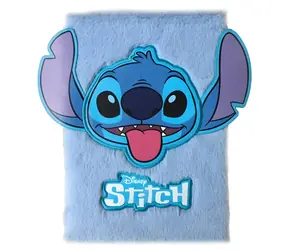 PYRAMID Plyšový blok Lilo a Stitch / DPL10 / A5 / 120 listů / linkovaný