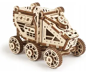 UGEARS 3D puzzle Mars Rover / od 14 let / 95 dílků / Dřevo