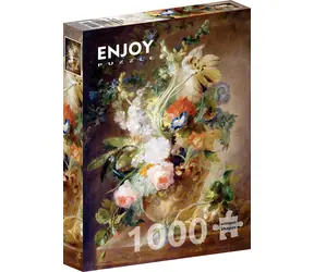ENJOY Puzzle Váza s květinami / 1000 dílků / od 14 let