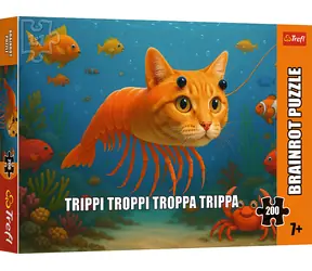 TREFL Puzzle BrainRots: Trippi Troppi Troppa Trippa / 200 dílků / 48 x 34 cm