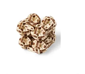 UGEARS 3D puzzle Flexi-kubus 2.0 / od 14 let / 144 dílků / Obtížnost: nízká