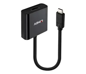 Lindy USB-C na HDMI 4K60 černá / Adaptér / 0,15 m
