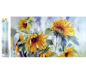 NORIMPEX Diamantové malování Slunečnice / 80x40 cm