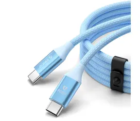 Orico CDX 1m modrá / Kabel USB-C - USB-C / Power Delivery 100W / 5A