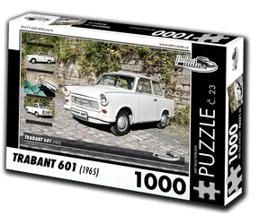 RETRO-AUTA Puzzle č.23 Trabant 601 (1965) / 1000 dílků / 66 × 47 cm