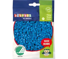 PLAYBOX Zažehlovací korálky modré / 1000 ks