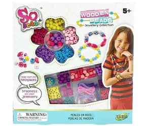 TASIA So Beads Výroba šperků Dřevěné korálky / Kreativní sada / od 5 let